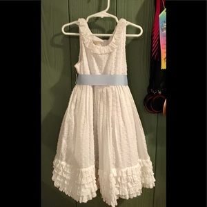 Laura Ashley Size 5 White Dress